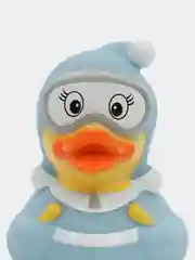 Игрушка для купания сувенир Funny Ducks "Лыжница уточка голубая", 1636