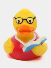 Игрушка для купания сувенир Funny Ducks "Читатель уточка", 1827