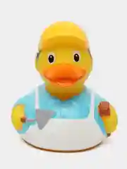Игрушка для купания сувенир Funny Ducks "Строитель уточка", 1941