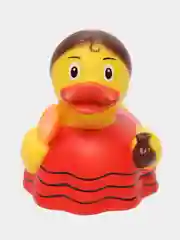 Игрушка для купания сувенир Funny Ducks "Фламенко уточка", 1974