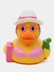 Игрушка для купания сувенир Funny Ducks "Пляжница уточка", 1259