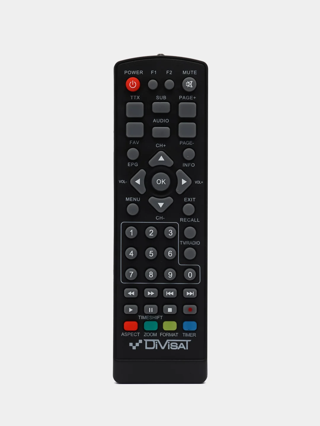 Ресивер DIVISAT 4211 DVB-T/T2/C, HDMI, RCA, USB, PVR, дисплей, мультиплеер
