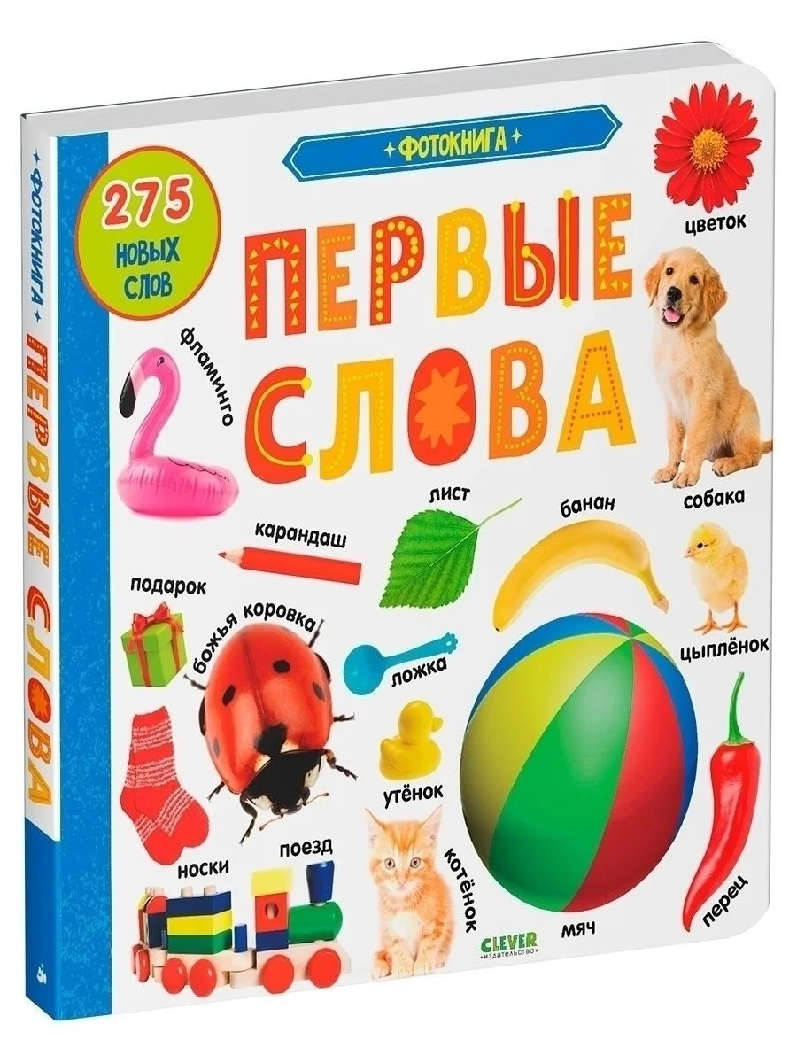 Книжки-картонки. Фотокнига. Первые слова