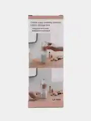 Органайзер с крышкой для ватных дисков и палочек