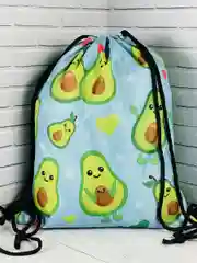 Мешок для обуви Авокадо Сумка для игрушек Для сменки Пакет