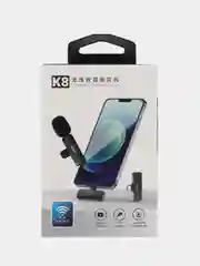 Микрофон петличный, беспроводной, петличка К8 type-c (тайпси)