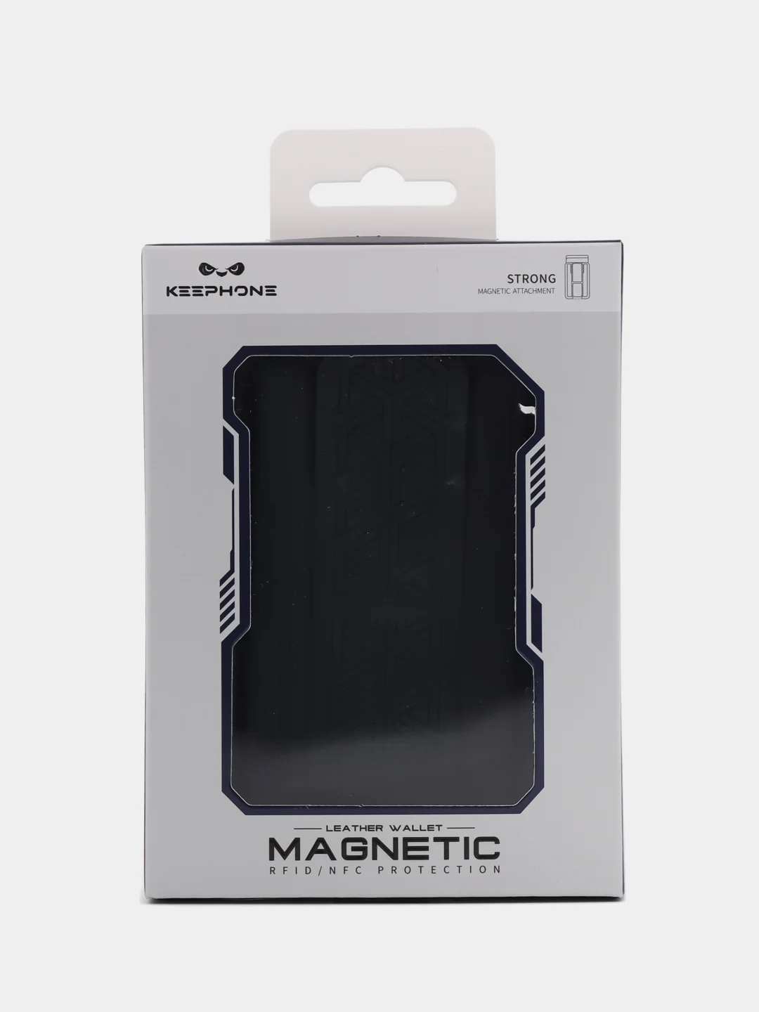 Тёмно-зелёный чехол-кардхолдер Keephone c подставкой совместимый с MagSafe для IPhone