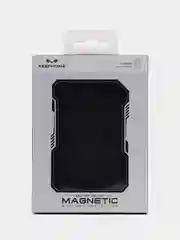 Черный чехол-кардхолдер Keephone c подставкой совместимый с MagSafe для IPhone