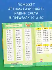 Математика. Учимся решать примеры и задачи. Счёт в пределах 20