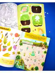 Большая книжка игр и заданий. В деревне