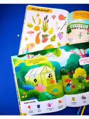 Большая книжка игр и заданий. В деревне