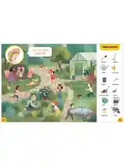 Большая книжка игр и заданий. В деревне