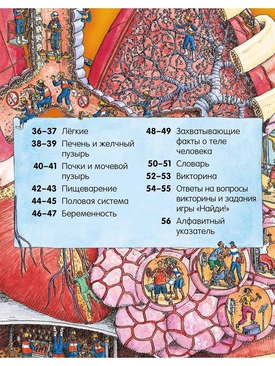 Удивительные энциклопедии. Невероятное тело человека. Как устроен организм внутри