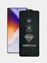 Черный защитное стекло OG для Infinix Note 40 / Инфиникс Нот 40
