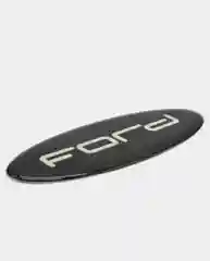 Черный наклейка эмблема Ford тюнинг 11,5х4,5 см, 15,7x5,5 см