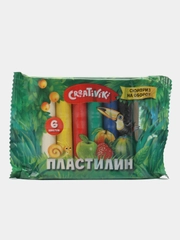 Пластилин классический 6 шт