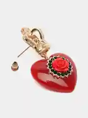 Серьги красные