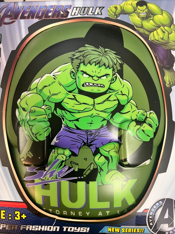 Набор фигурок игрушечных инструментов ironman, hulk(железный человек, халк) Рюкзак чемодан