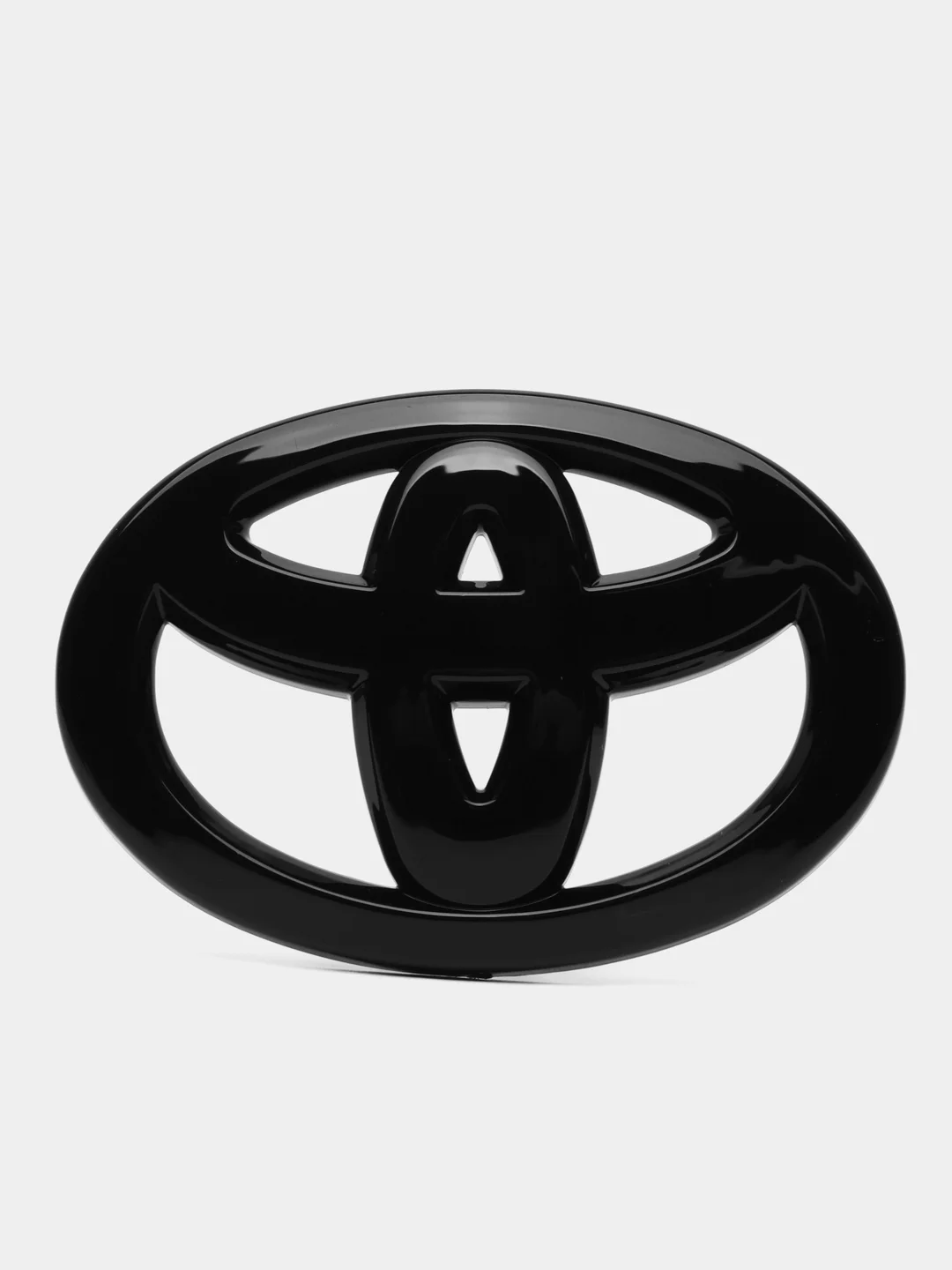 Черный эмблема накладка TOYOTA на руль 6,5 х 4,5 см