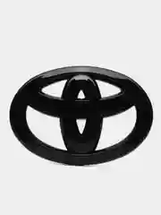 Черный эмблема накладка TOYOTA на руль 6,5 х 4,5 см