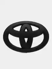 Угольный эмблема накладка TOYOTA на руль 6,5 х 4,5 см