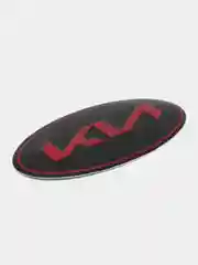 Красный эмблема KIA на руль 6 х 3 см