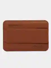 Коричневый чехол-кардхолдер Keephone c подставкой совместимый с MagSafe для IPhone