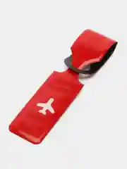 Красный бирка багажная для чемодана