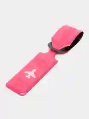 Фуксия бирка багажная для чемодана