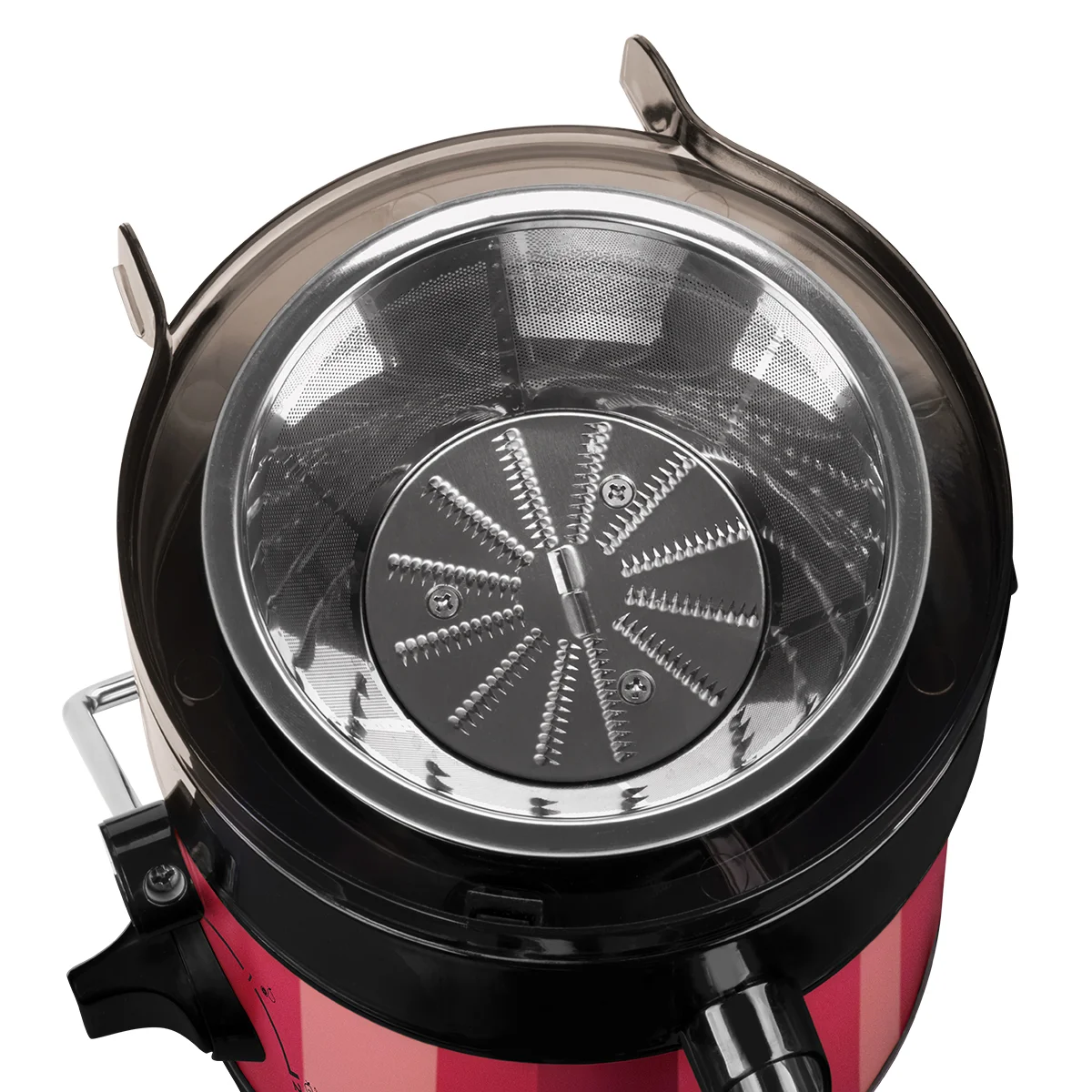 Красный соковыжималка центробежная Scarlett SC-JE50S19, красный