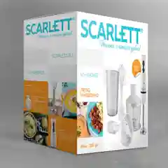 Белый погружной блендер SC-HB42M33 Scarlett 700 Вт, белый