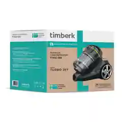 Серый пылесос мультициклон Timberk T-VCC-230