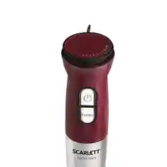 Бордовый блендер погружной Scarlett SC-HB42F54
