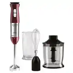 Бордовый блендер погружной Scarlett SC-HB42F54