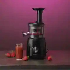 Черный соковыжималка шнековая электрическая Scarlett SC-JE50S54, черный, 150 Вт
