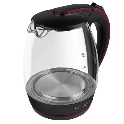 Чайник электрический Scarlett SC-EK27G71, коллекция Rosso-Nero