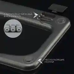 Весы напольные Scarlett с функцией bluetooth, коллекция Silver Line