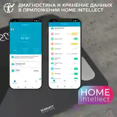 Весы напольные Scarlett с функцией bluetooth, коллекция Silver Line