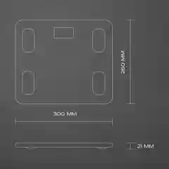 Весы напольные Scarlett с функцией bluetooth, коллекция Silver Line