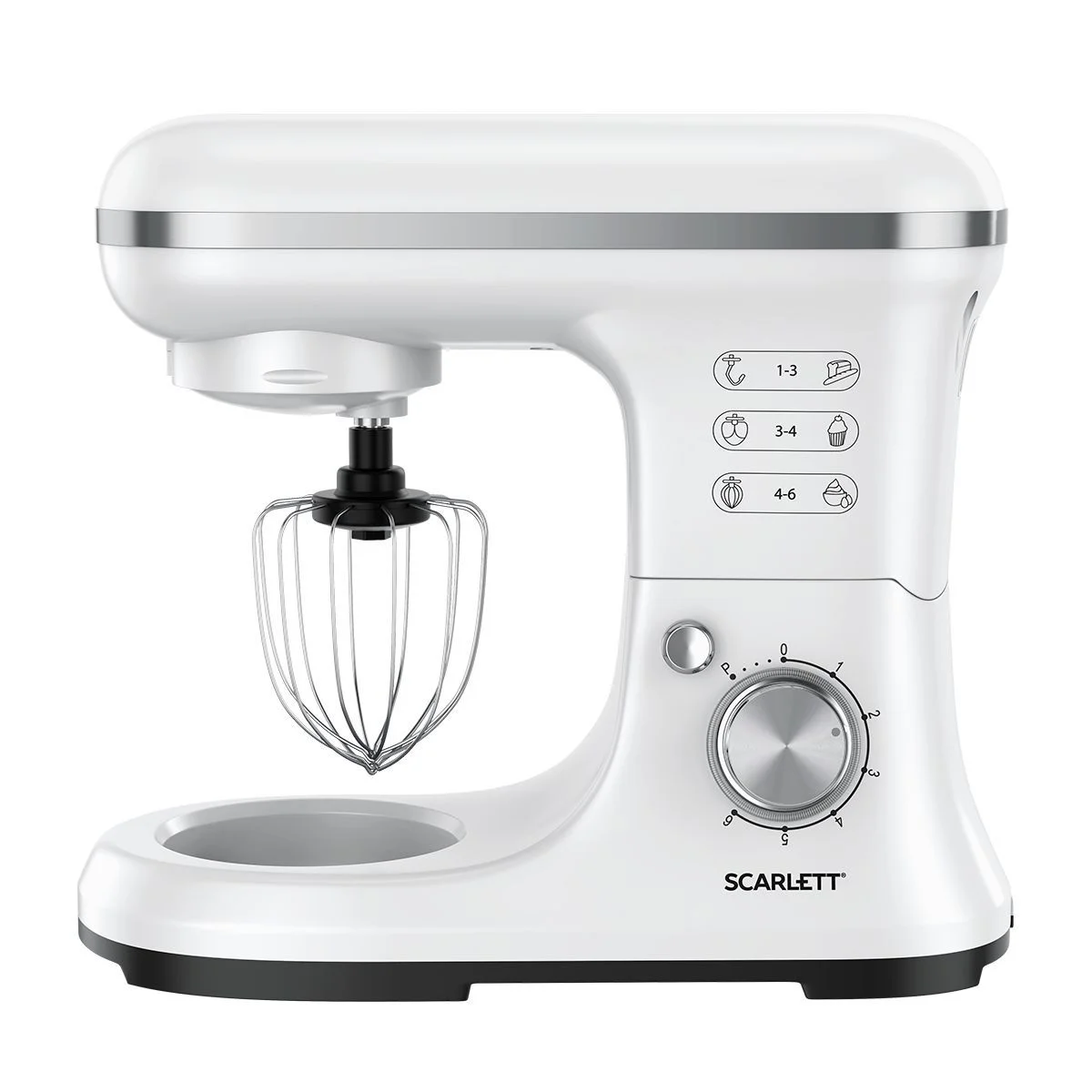 Белый планетарный миксер Scarlett SC-SM10S50