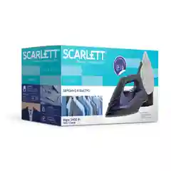 Фиолетовый утюг Scarlett SC-SI30K57, 2400 Вт, керамическое покрытие Keramo Pro, автовыключение