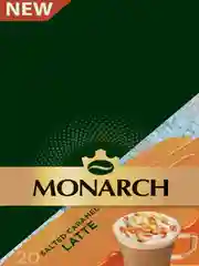 Напиток кофейный растворимый Monarch Латте, со вкусом соленой карамели, 20 штук по 15 г