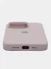 Бежевый чехол Айфон, iPhone 14 Pro, силиконовый, Silicone Case