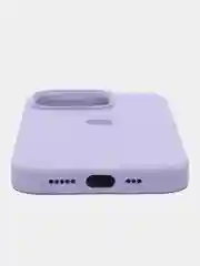 Лавандовый чехол Айфон, iPhone 14 Pro, силиконовый, Silicone Case