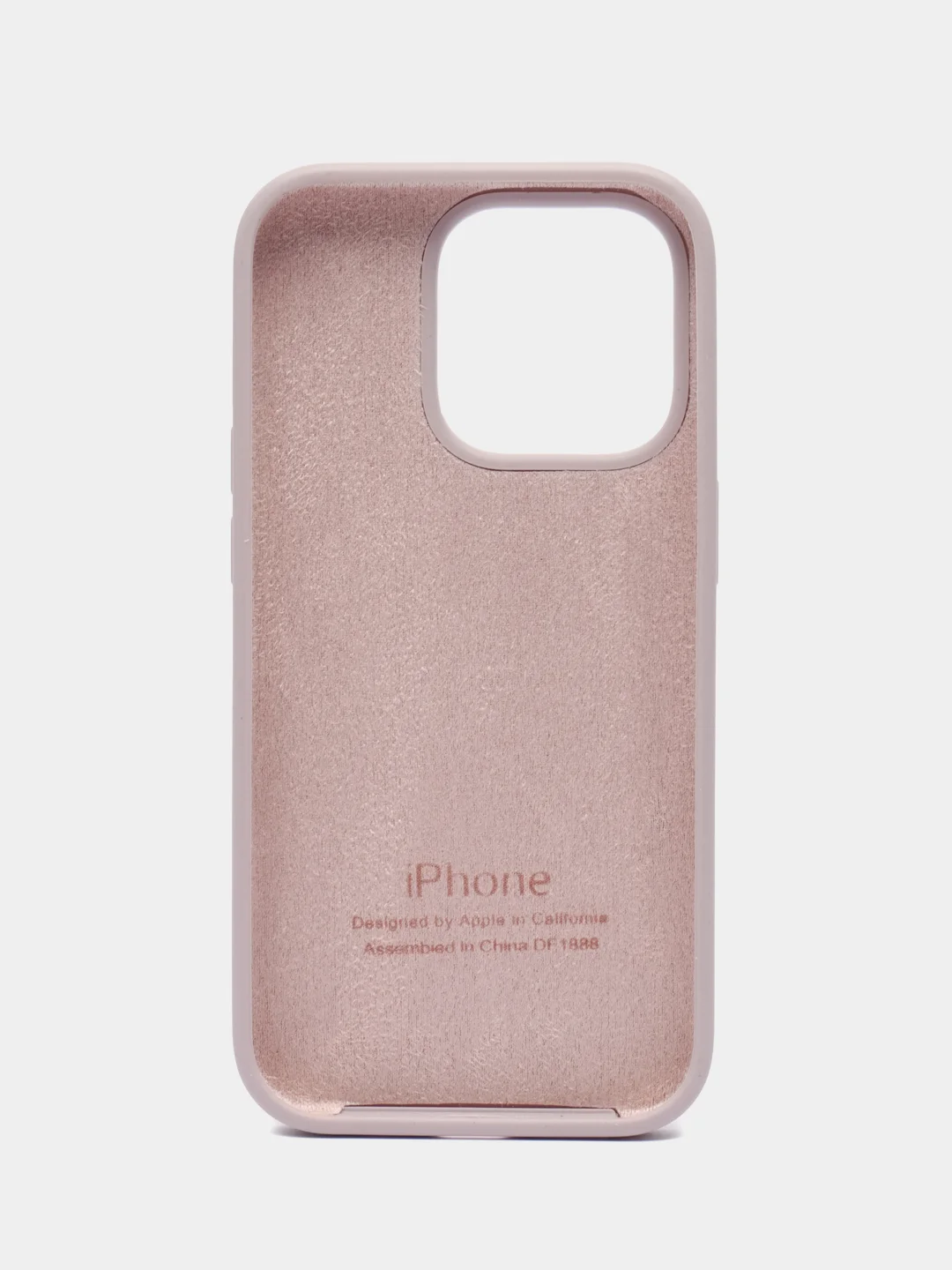 Бежевый чехол Айфон, iPhone 14 Pro, силиконовый, Silicone Case