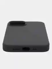 Угольный чехол Айфон 14, iPhone 14, силиконовый, Silicone Case