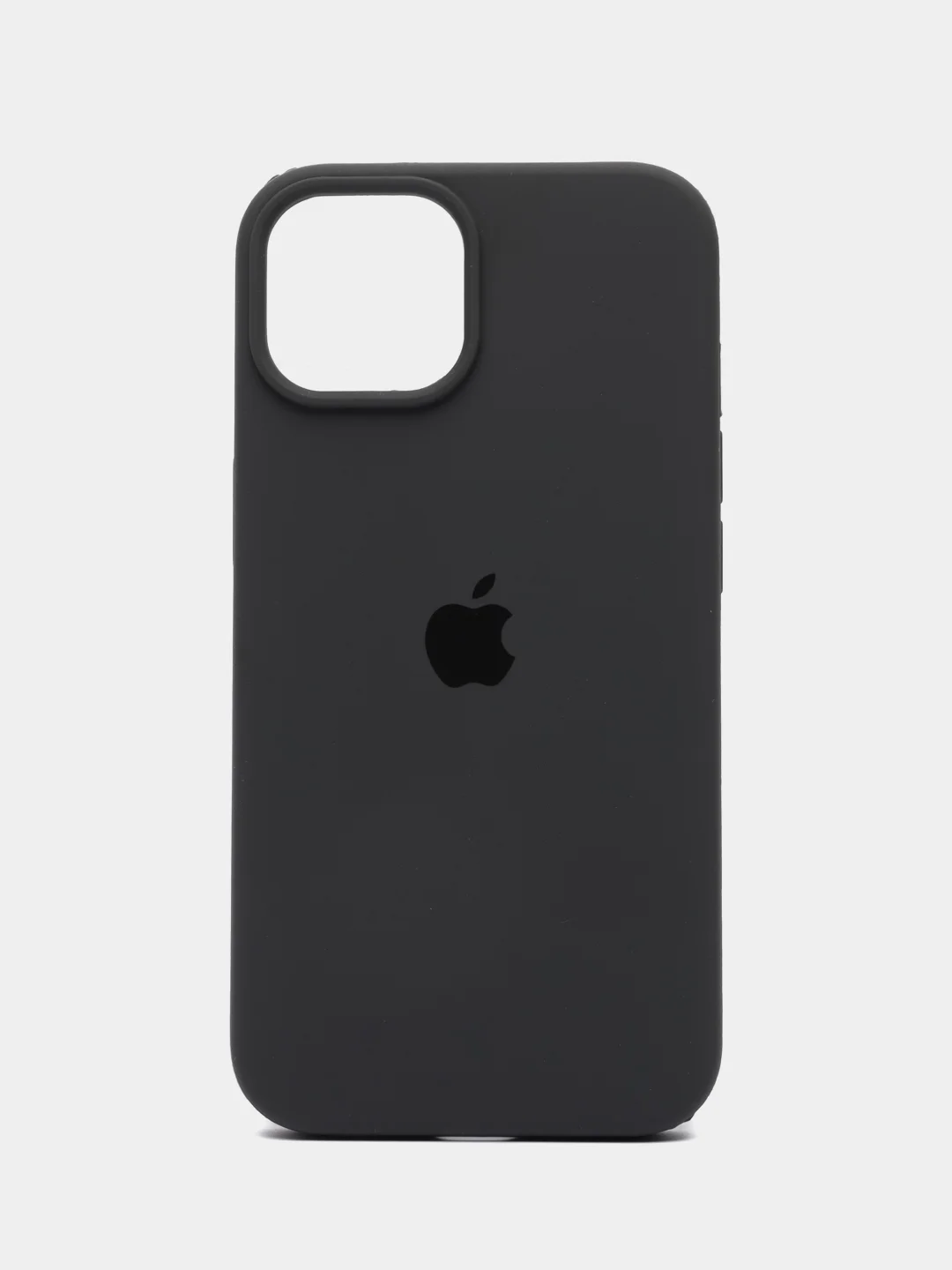 Угольный чехол Айфон 14, iPhone 14, силиконовый, Silicone Case