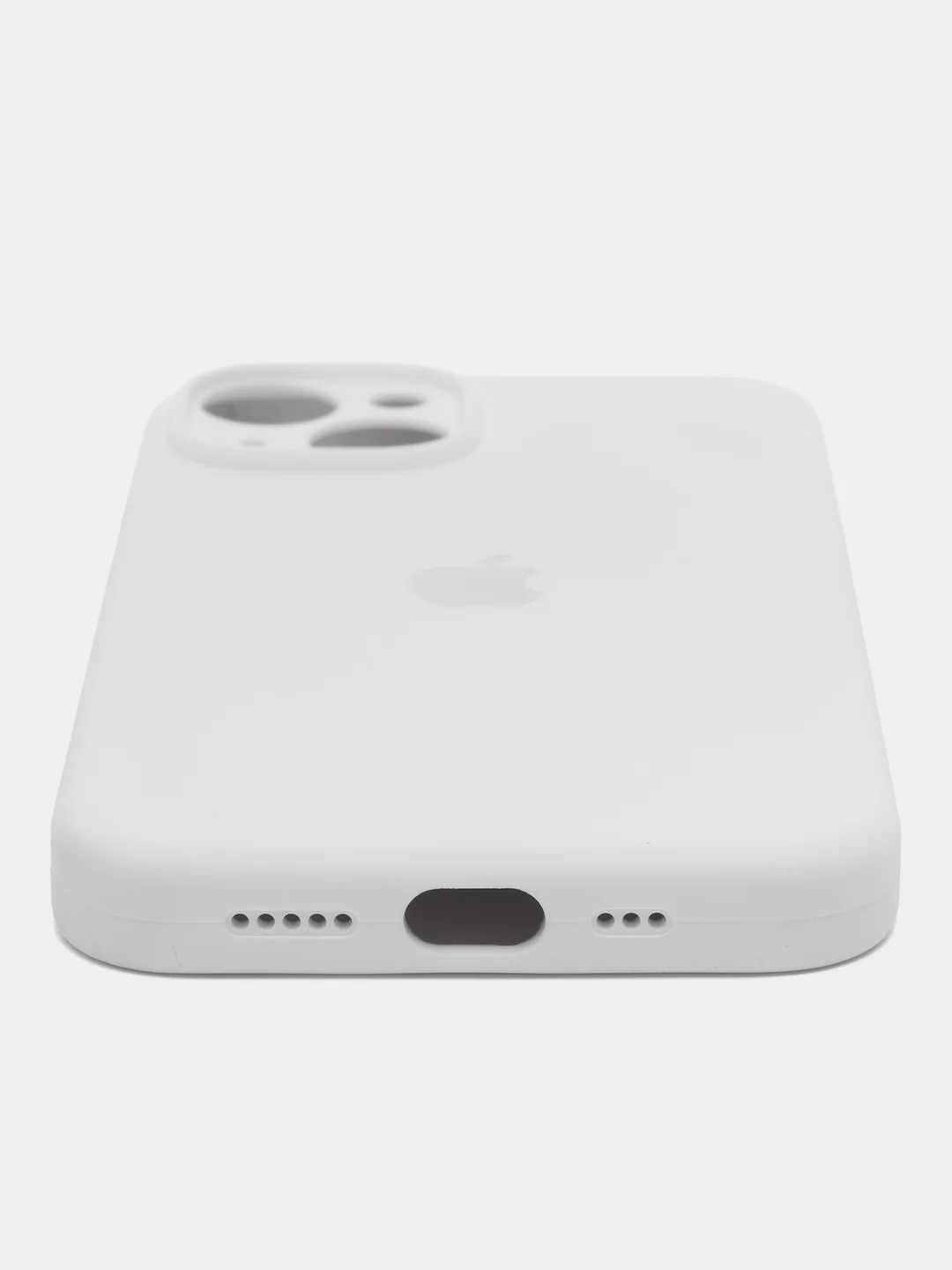 Белый чехол Айфон 14 pro, iPhone 14 Pro, силиконовый, Silicone Case