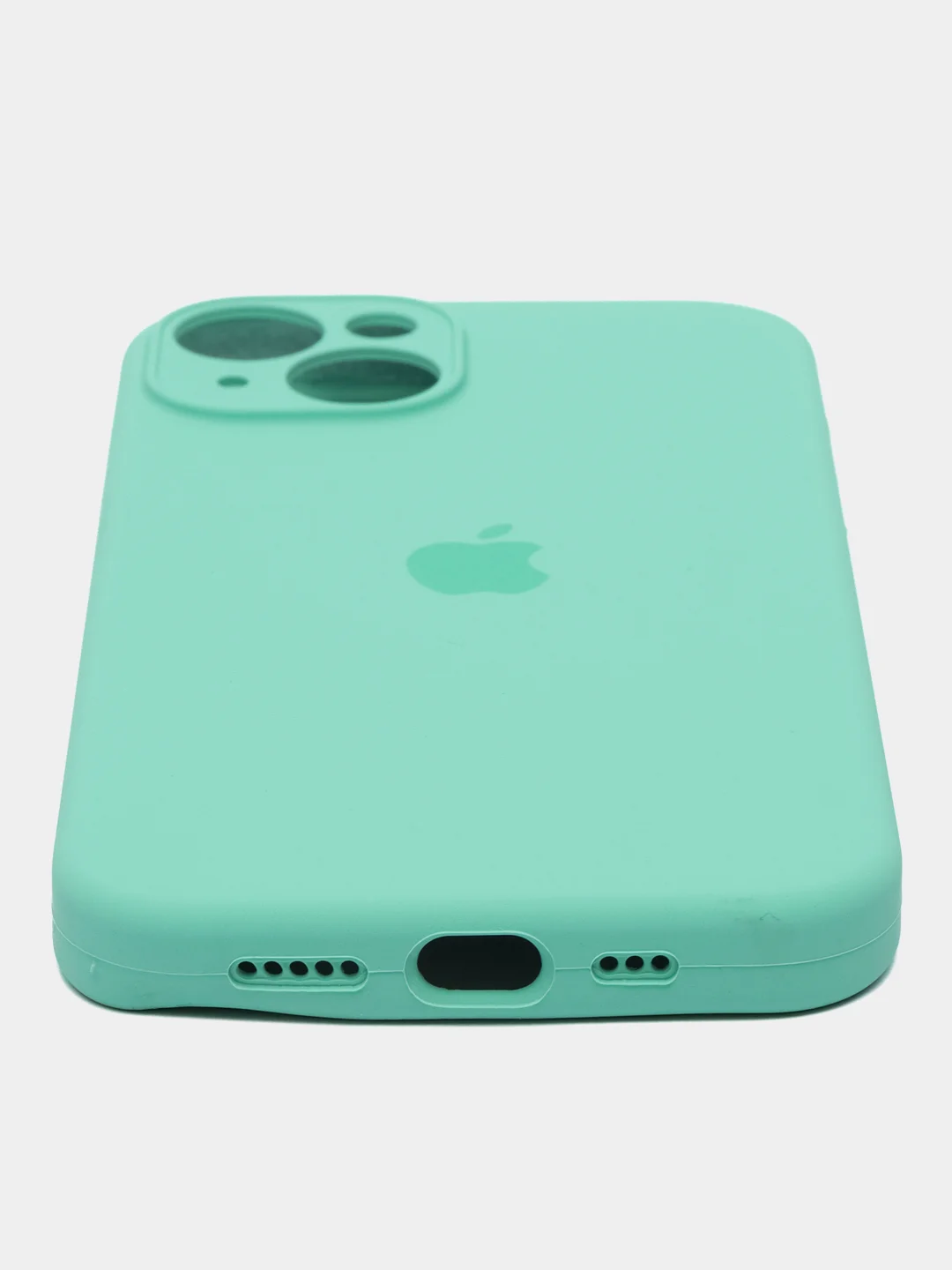 Бирюзовый чехол Айфон 14 pro, iPhone 14 Pro, силиконовый, Silicone Case