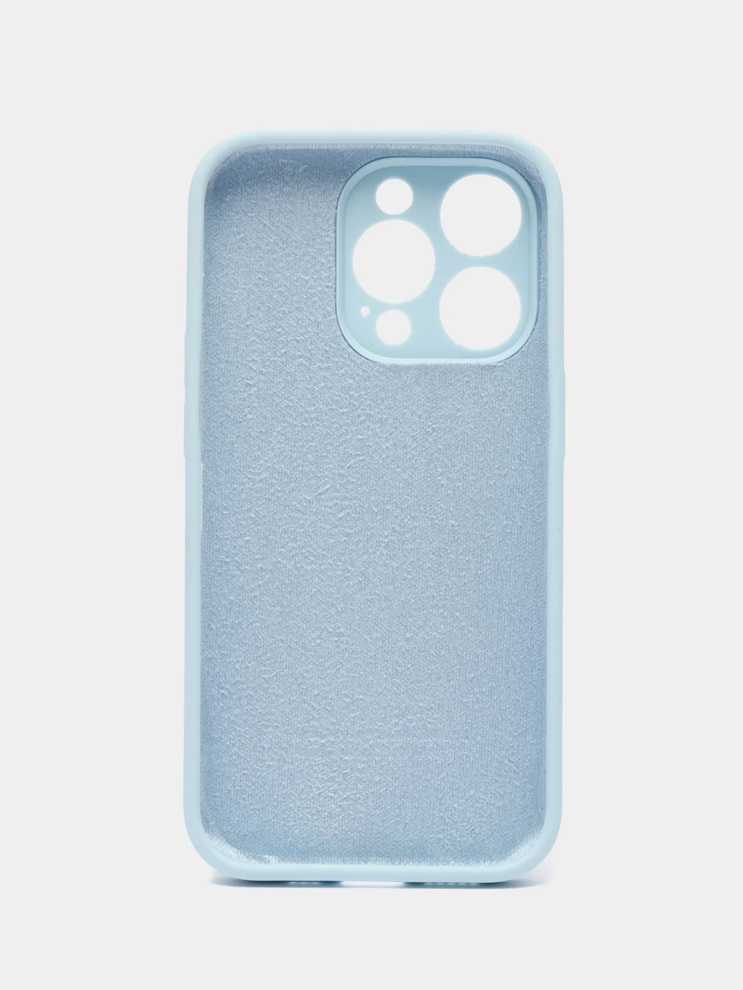 Светло-синий чехол Айфон 14 pro, iPhone 14 Pro, силиконовый, Silicone Case